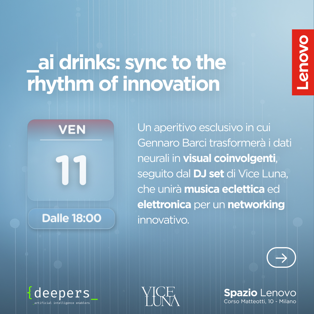 Milano Digital Week - 11.10 - Aperitivo