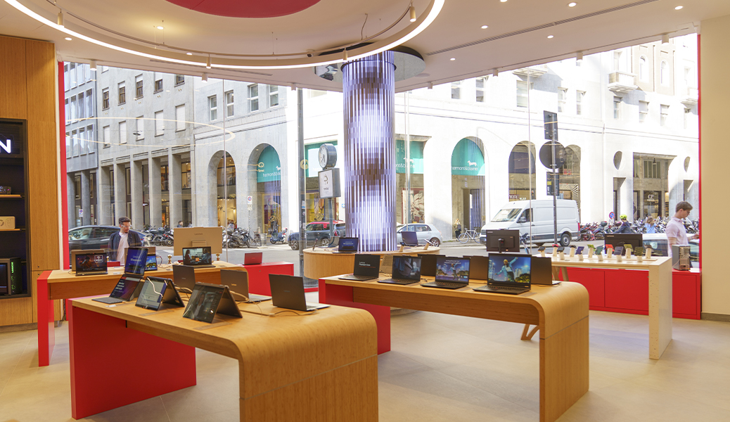 Spazio Lenovo - Grafica Evento generica