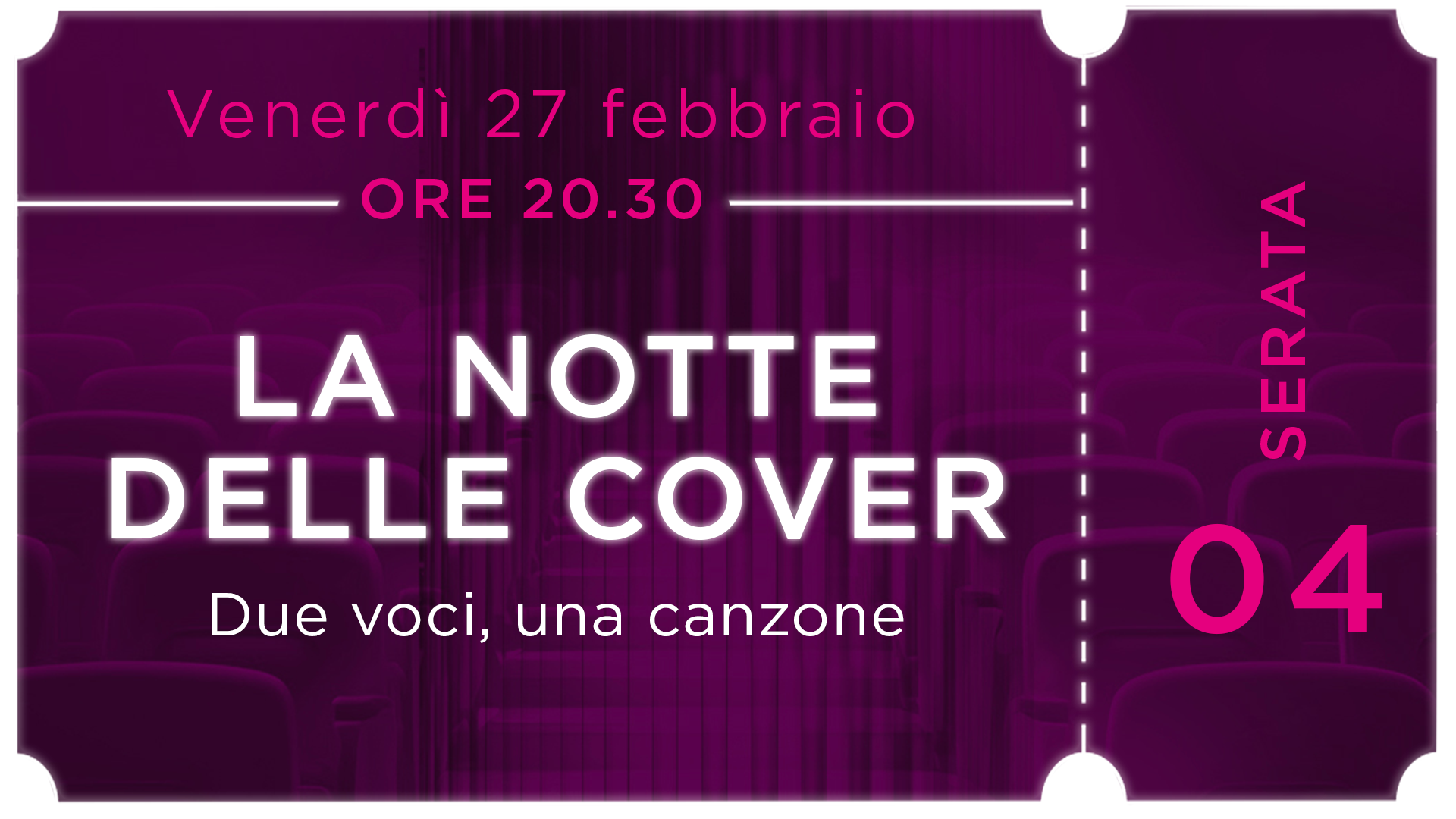 Venerdì 27 febbraio