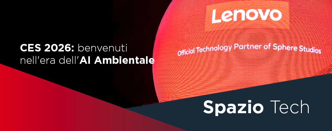 Lenovo al CES 2026, l'AI diventa ambientale