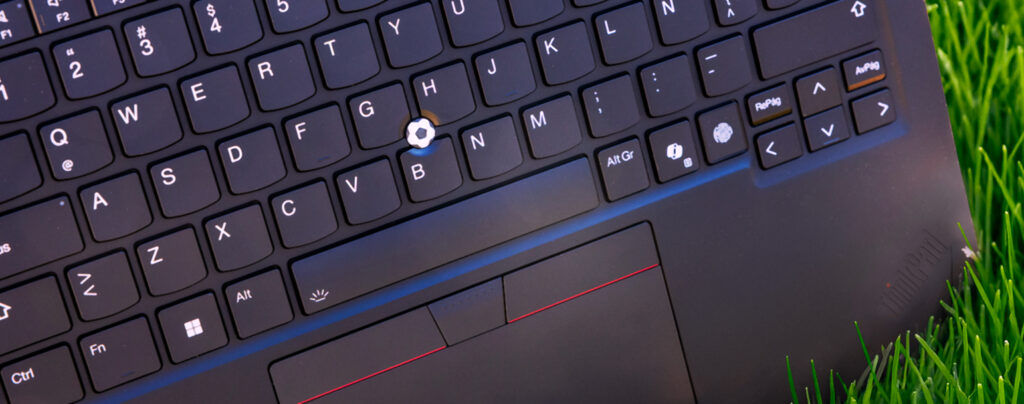 Landing trackpoint