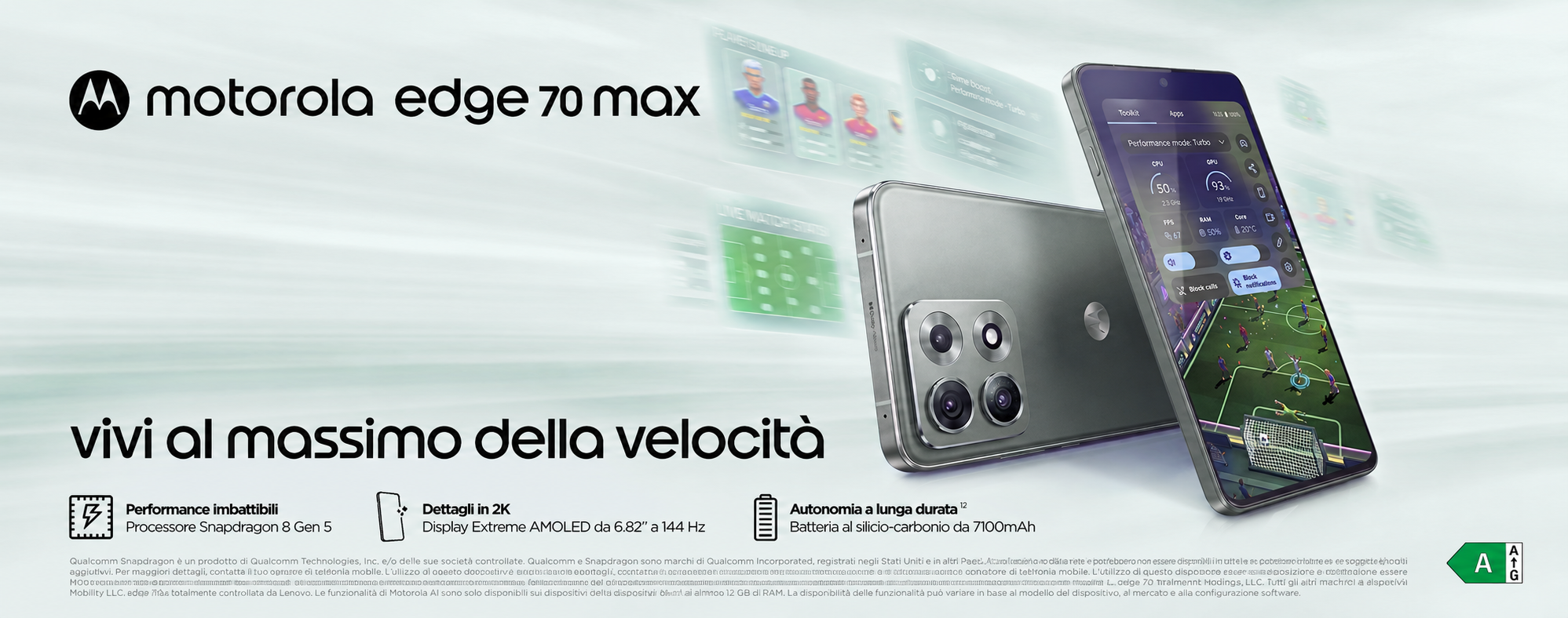 Motorola edge in anteprima