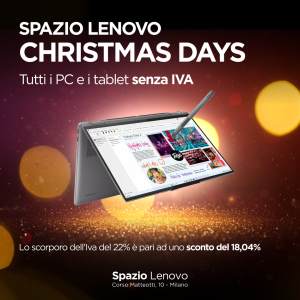 Christmas Days Spazio Lenovo